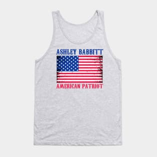 Ashley Babbitt American Patriot Flag Tank Top